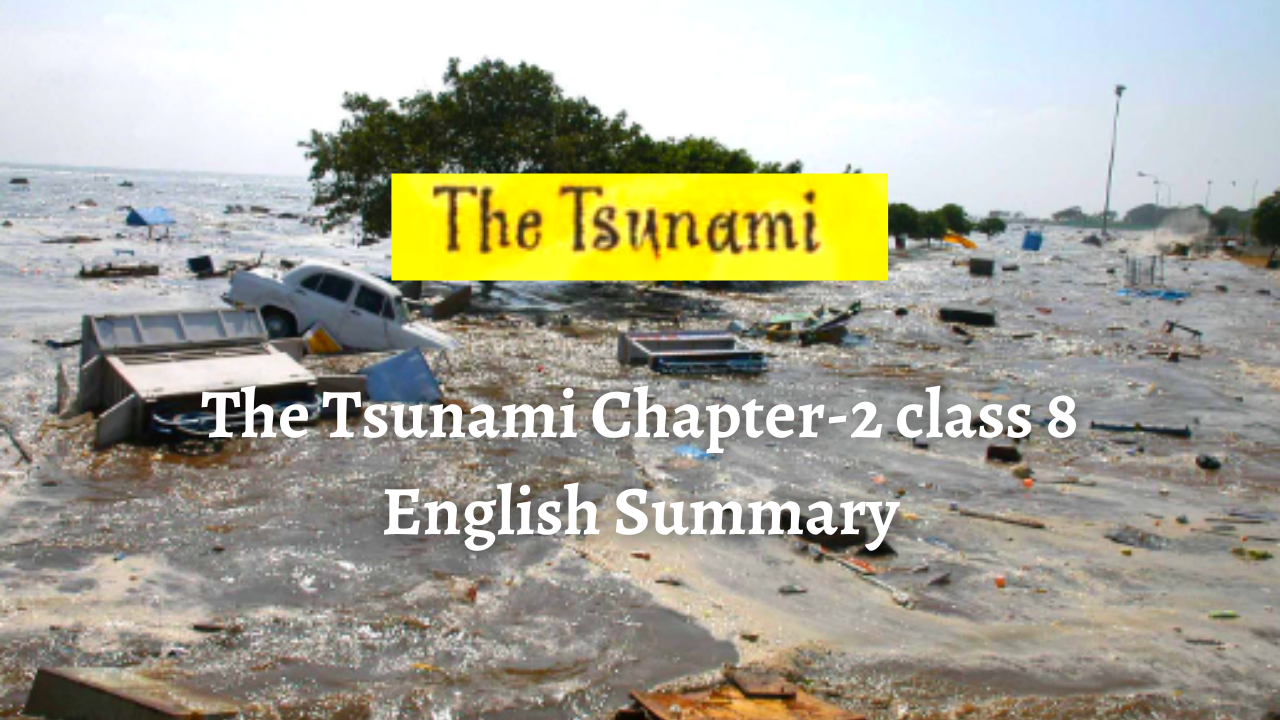 essay on tsunami for class 8